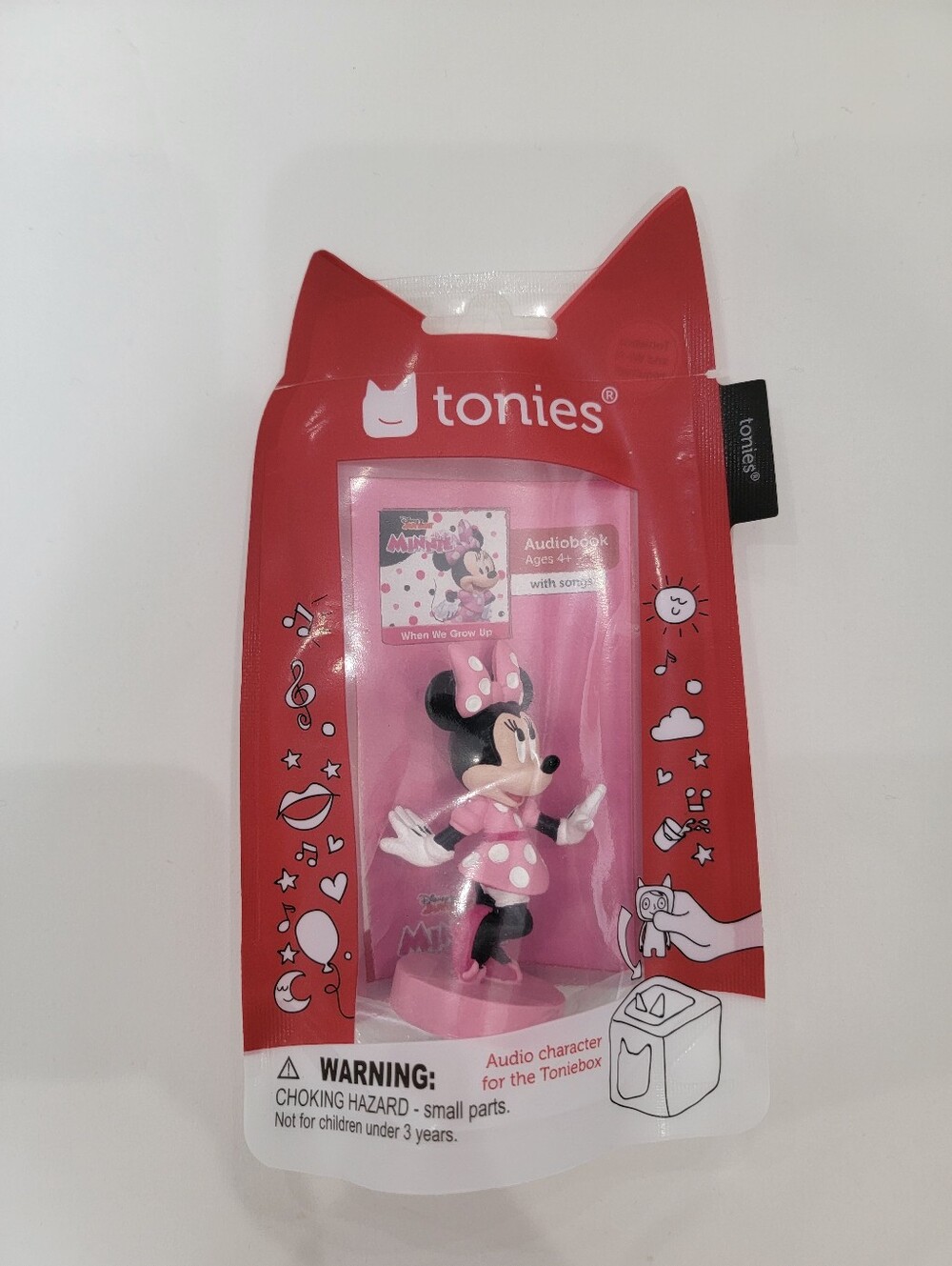 🆕️Tonies Disney Minnie Mouse Pink Figure , When We Grow Up